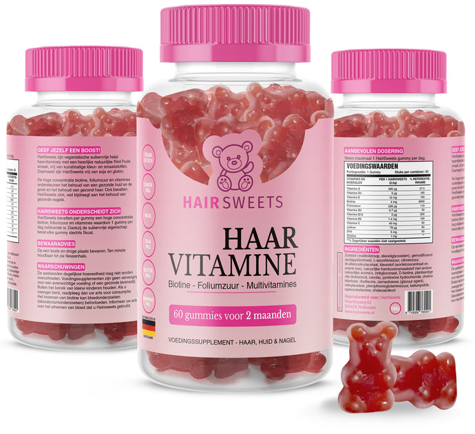 HairSweets Haarvitamine - 6 Maanden - HairSweets